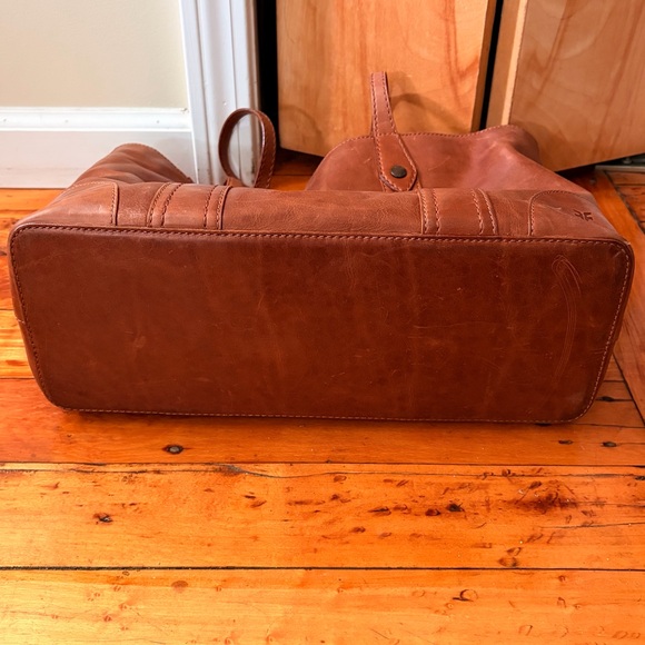 Frye Brown Leather Tote Bag - Picture 5 of 5